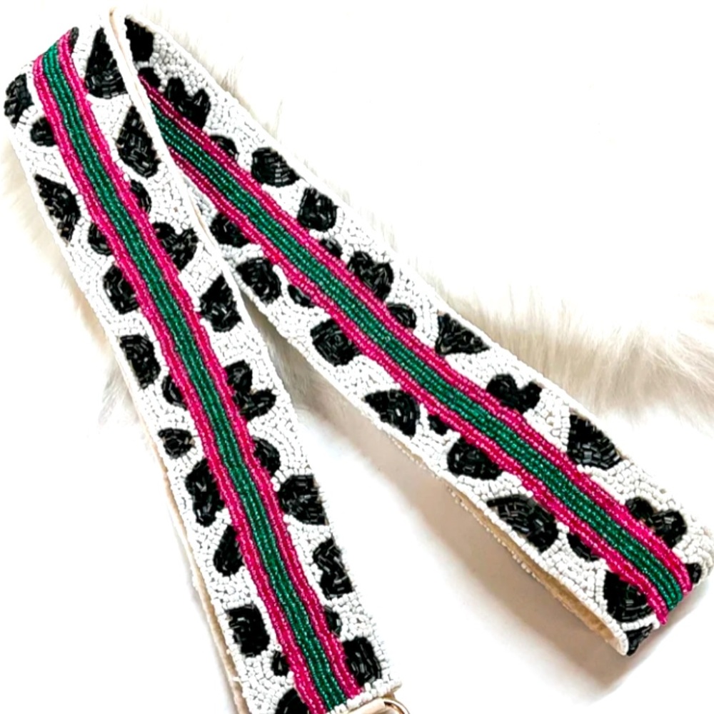 Beaded purse strap
